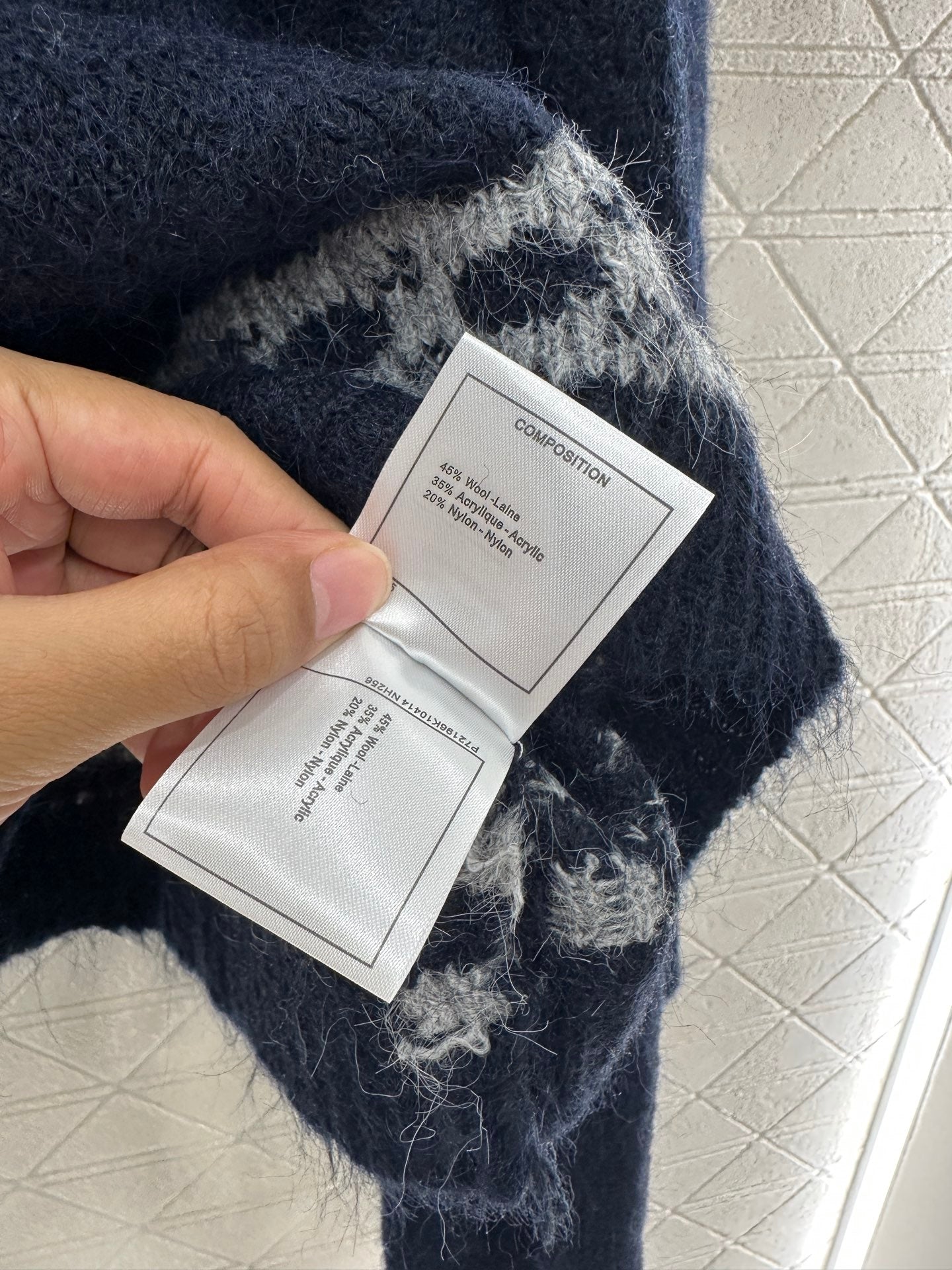 Chan 25fw knitted sweater