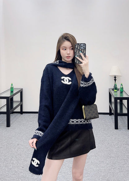 Chan 25fw knitted sweater