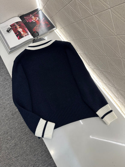 Miu 25fw knitted sweater