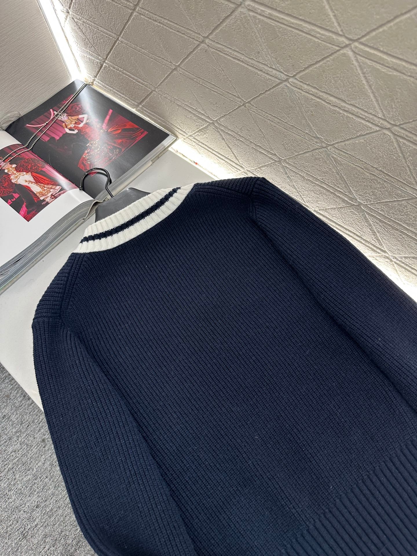 Miu 25fw knitted sweater